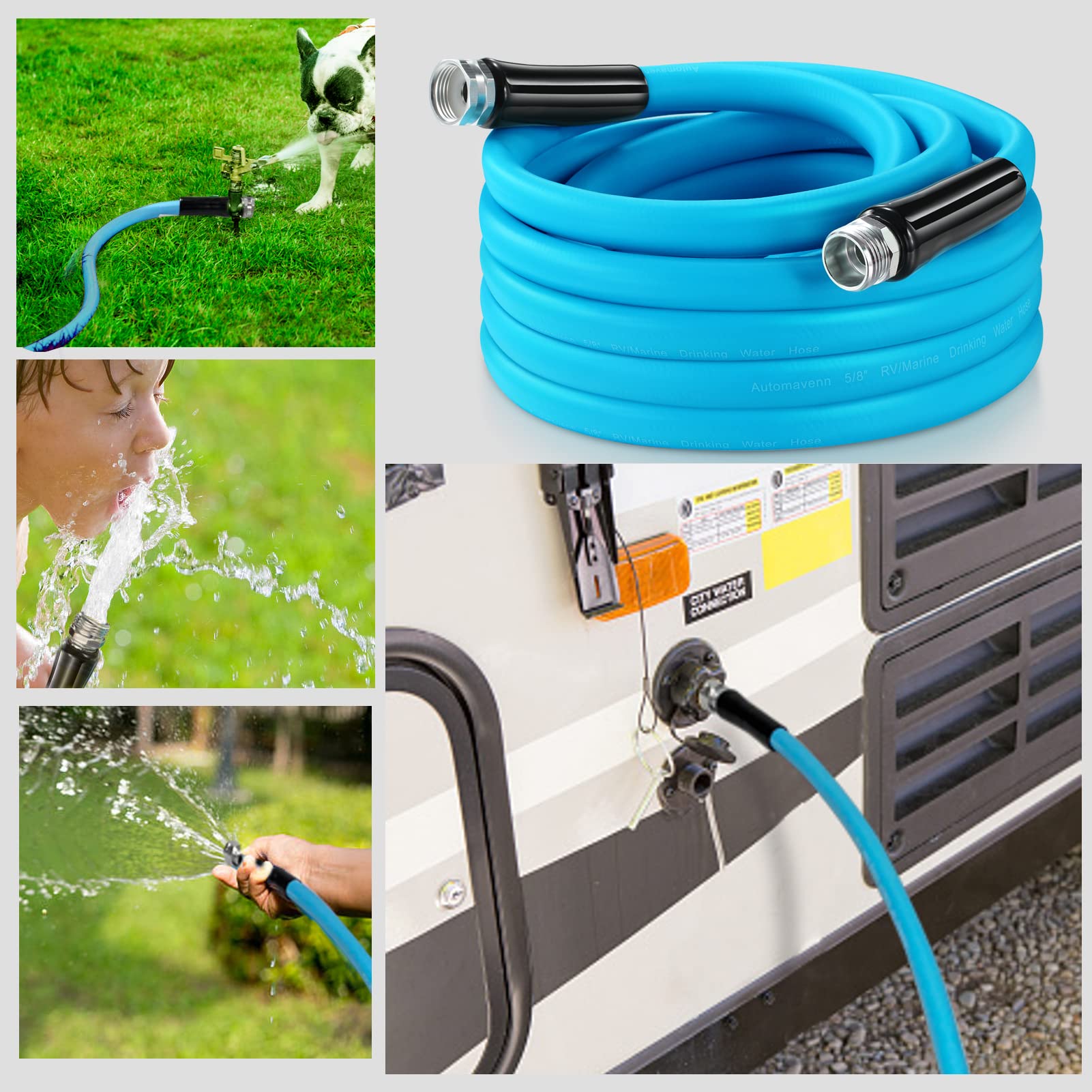 25' BASIC DRINKING WATER SAFE HOSE