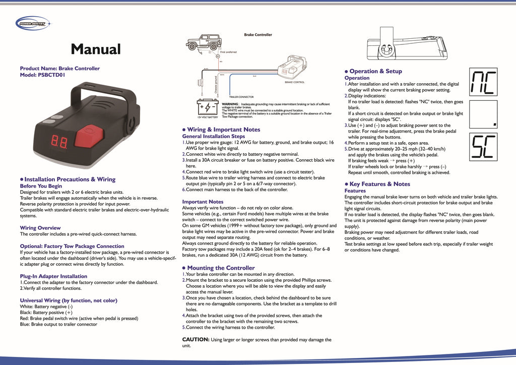 ELECTRONIC TIME-DELAY BRAKE CONTROLLER