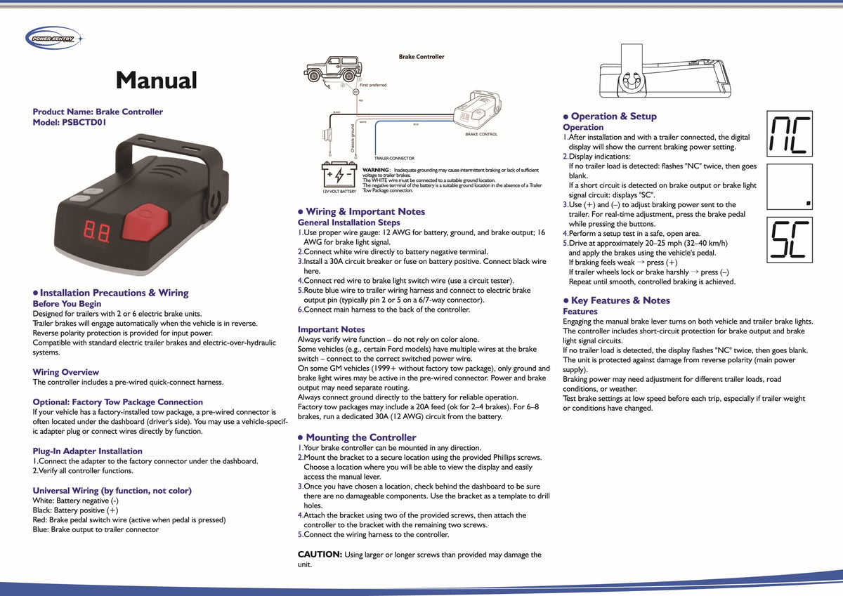 ELECTRONIC TIME-DELAY BRAKE CONTROLLER